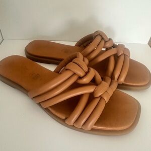 Seychelles Brown Knotted Sandals